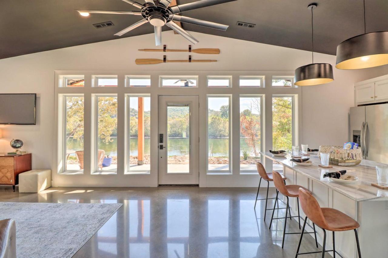 Modern Norfork House With Patio On White River! Exteriér fotografie