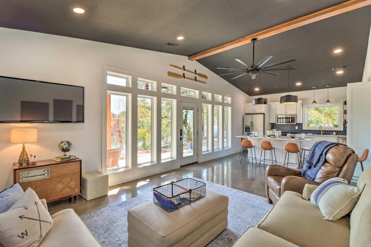 Modern Norfork House With Patio On White River! Exteriér fotografie