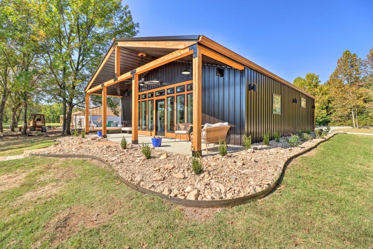 Modern Norfork House With Patio On White River! Exteriér fotografie
